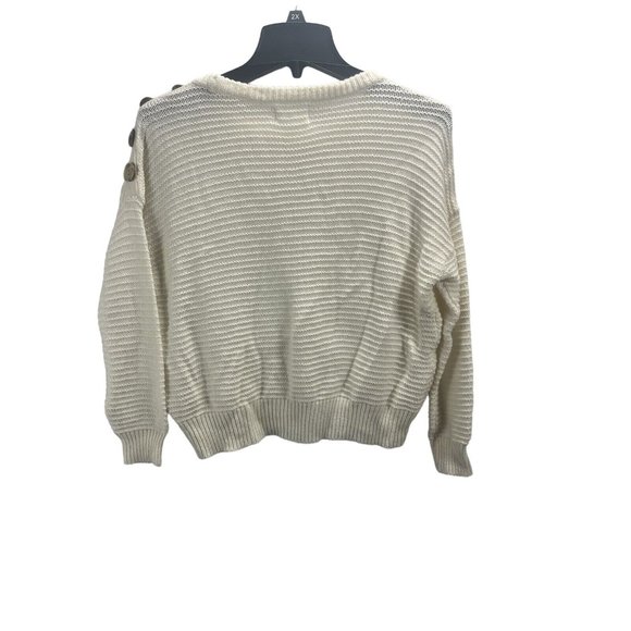 Proof Apparel Women’s Sweater Size S/M Color White - Picture 2 of 10